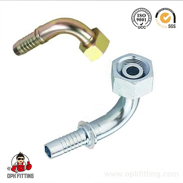 20491 90° Metric Female 24° Cone O-Ring L.T.